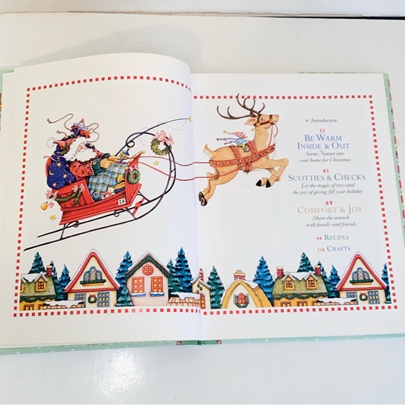 Vintage 2001 Mary Engelbreit Let The Merrymaking Begin Christmas Book Volume 1 - Picture 6 of 13